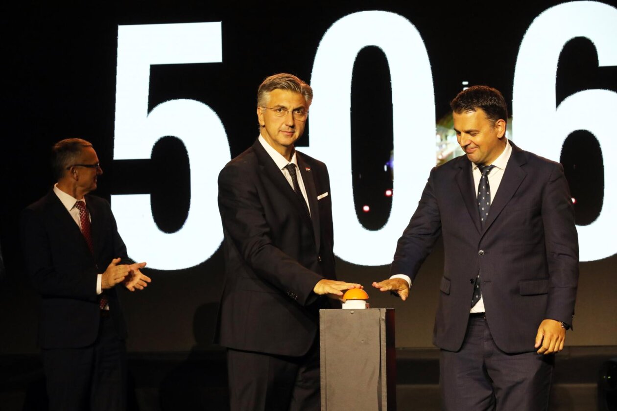 Rijeka: Premijer Andrej Plenković na svečanom puštanju u rad tunela Učka