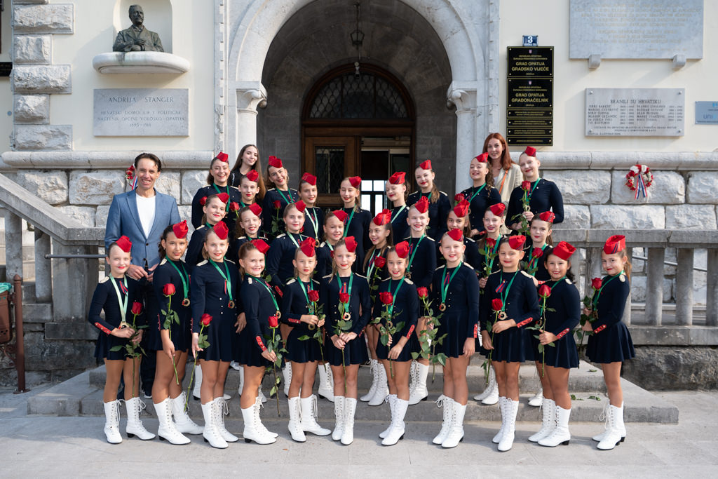 Foto Luigi Opatija, Grad Opatija, Prijem nagrađenih mažoretkin Foto Luigi Opatija, Grad Opatija, Prijem nagrađenih mažoretkin
