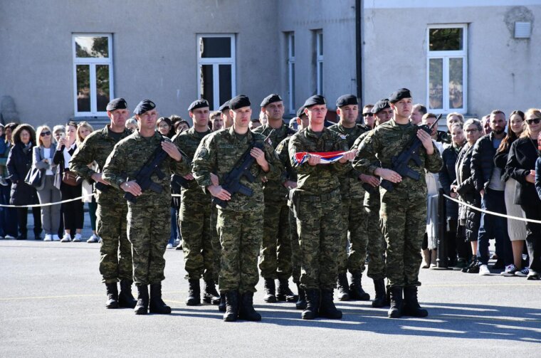 Požega: Svečana prisega 47. naraštaja ročnika na dragovoljnom vojnom  osposobljavanju