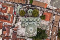 Sarajevo: Pogled iz zraka na dženazu za Halida Bešlića u Gazi Husrev-begovoj džamiji Sarajevo: Pogled iz zraka na dženazu za Halida Bešlića u Gazi Husrev-begovoj džamiji