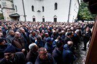 Sarajevo: Dženaza za Halida Bešlića u Gazi Husrev-begovoj džamiji
