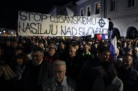 Novo Mesto: Građani pristižu na prosvjedni skup, održat će se i politički summit
