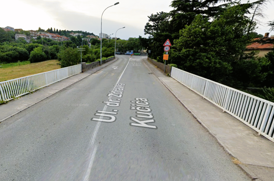 most sv. ane rijeka google maps