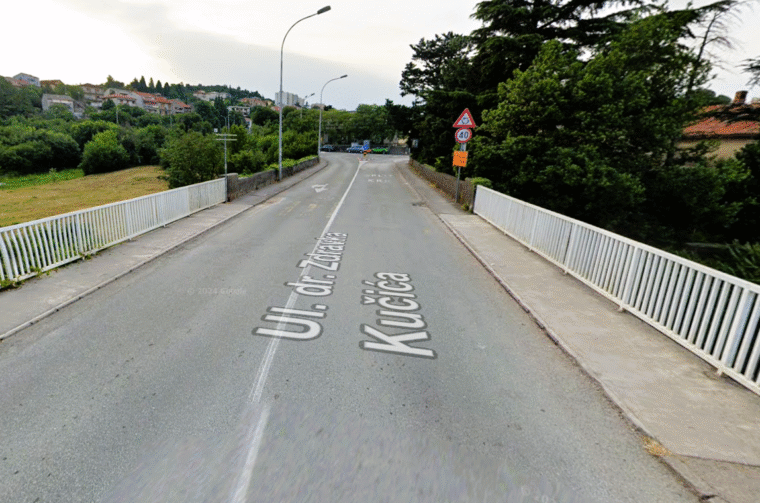 most sv. ane rijeka google maps