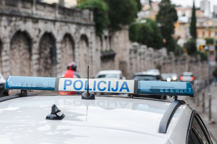 Ilustrativna jesen promet Ulica Žrtava fašizma policija-0162