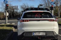 Zagreb: Testno vozilo tvrtke PROJECT 3 MOBILITY ovih dana vozi ulicama Novog Zagreba u autonomnom režimu voznje