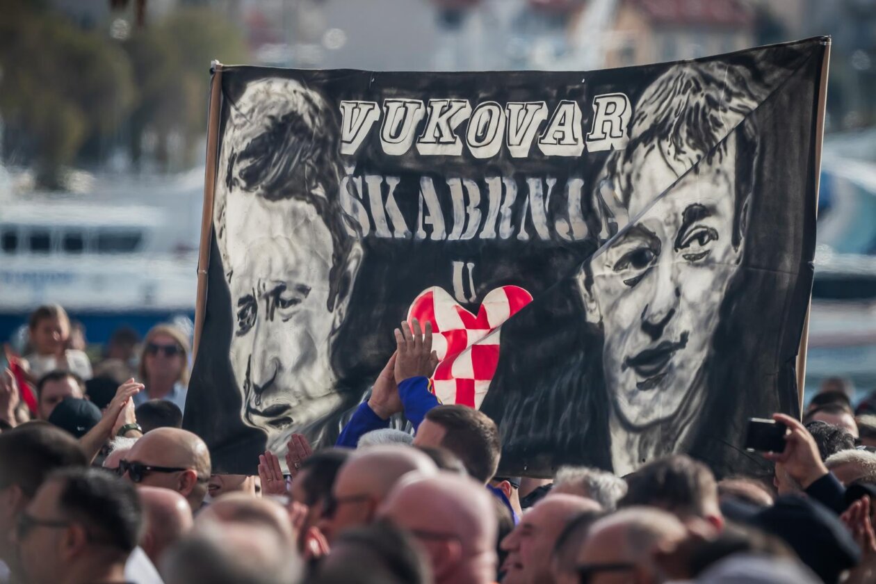 Split: Torcida na Rivi održala prosvjed