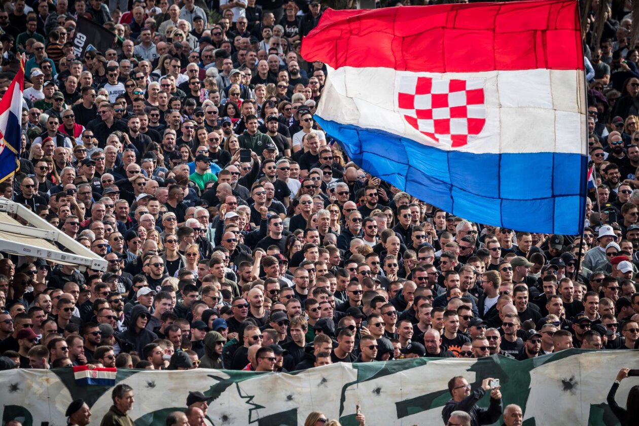 Split: Torcida na Rivi održala prosvjed