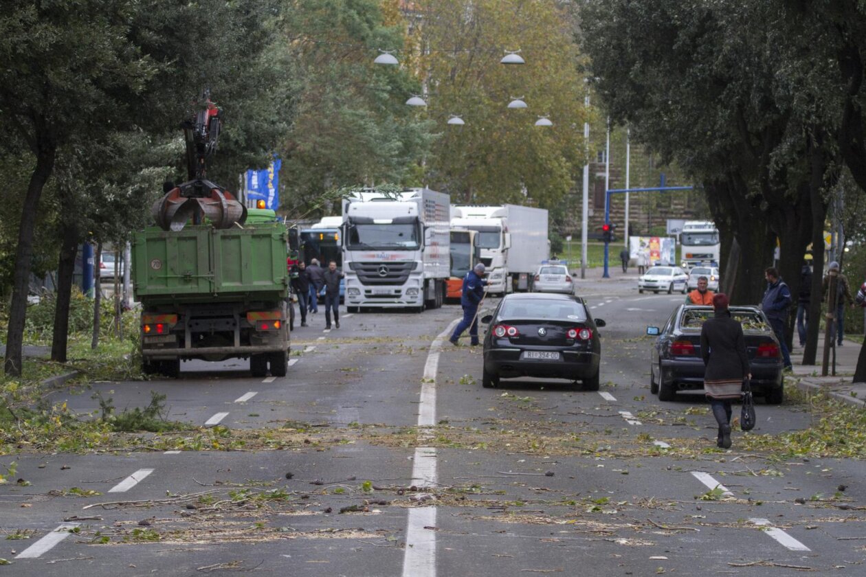 ARHIVA: Na današnji 2013. dan olujna bura s orkanskim udarima poharala je Rijeku ARHIVA: Na današnji 2013. dan olujna bura s orkanskim udarima poharala je Rijeku