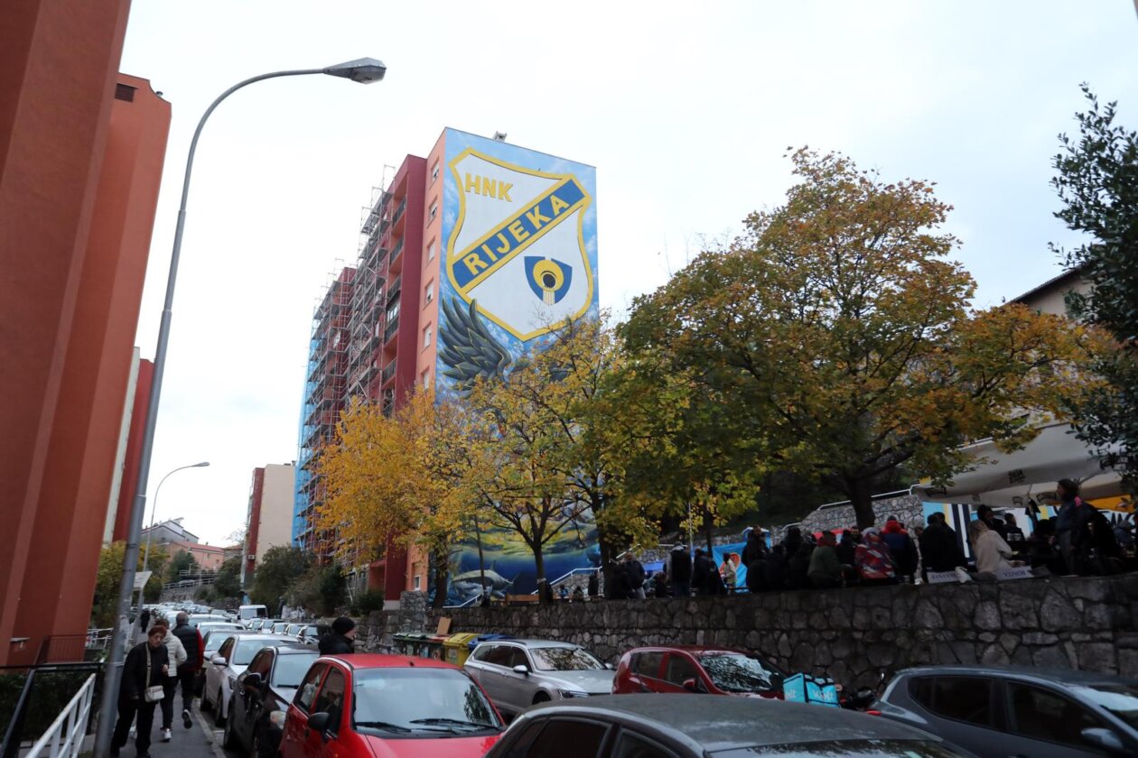 Rijeka: Svečano predstavljanje murala sa simbolima grada, Armade, HNK Rijeke i Hrvatske Rijeka: Svečano predstavljanje murala sa simbolima grada, Armade, HNK Rijeke i Hrvatske