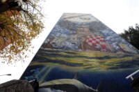 Rijeka: Svečano predstavljanje murala sa simbolima grada, Armade, HNK Rijeke i Hrvatske Rijeka: Svečano predstavljanje murala sa simbolima grada, Armade, HNK Rijeke i Hrvatske