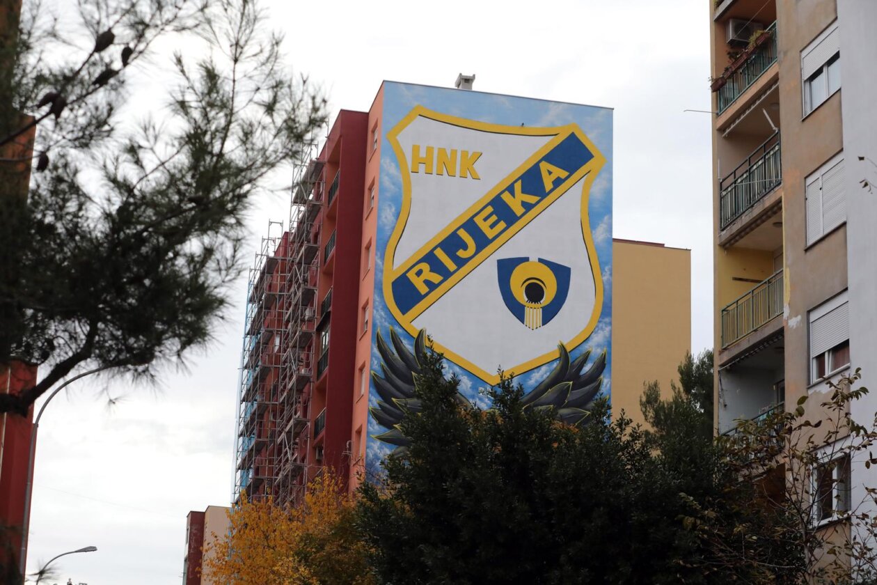 Rijeka: Svečano predstavljanje murala sa simbolima grada, Armade, HNK Rijeke i Hrvatske Rijeka: Svečano predstavljanje murala sa simbolima grada, Armade, HNK Rijeke i Hrvatske