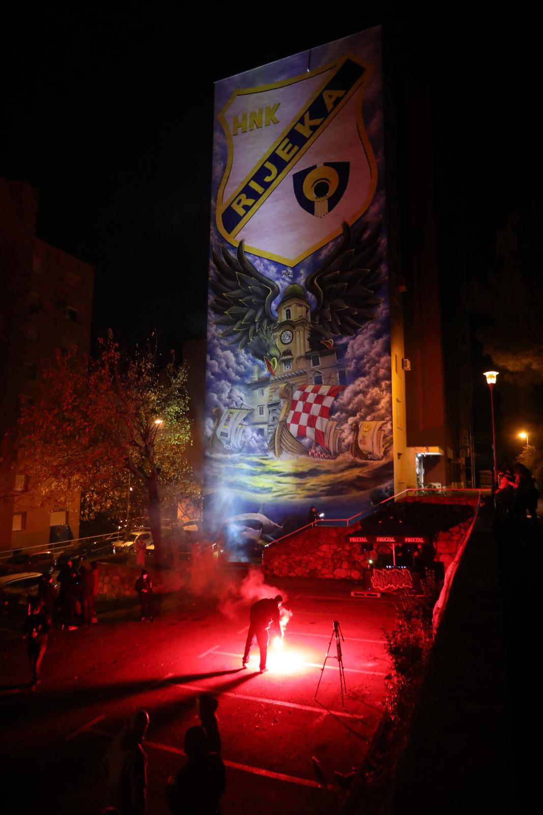 Rijeka: Svečano predstavljanje murala sa simbolima grada, Armade, HNK Rijeke i Hrvatske Rijeka: Svečano predstavljanje murala sa simbolima grada, Armade, HNK Rijeke i Hrvatske