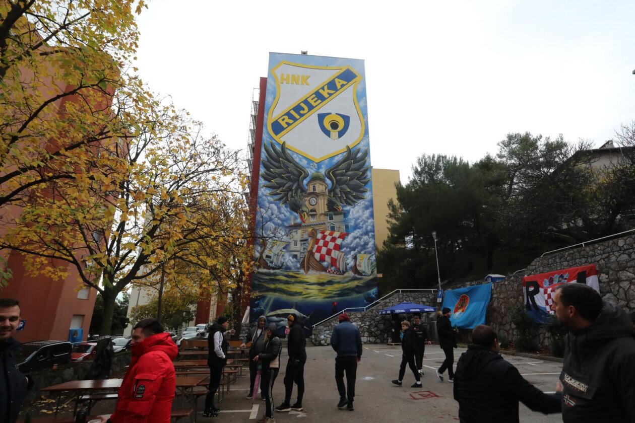 Rijeka: Svečano predstavljanje murala sa simbolima grada, Armade, HNK Rijeke i Hrvatske Rijeka: Svečano predstavljanje murala sa simbolima grada, Armade, HNK Rijeke i Hrvatske