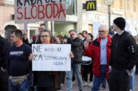 Rijeka: Prosvjedni marš Ujedinjeni protiv fašizma Rijeka: Prosvjedni marš Ujedinjeni protiv fašizma