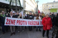 Rijeka: Prosvjedni marš Ujedinjeni protiv fašizma Rijeka: Prosvjedni marš Ujedinjeni protiv fašizma