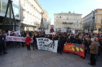 Rijeka: Prosvjedni marš Ujedinjeni protiv fašizma Rijeka: Prosvjedni marš Ujedinjeni protiv fašizma