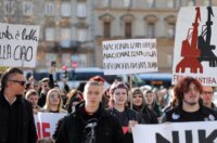 Rijeka: Prosvjedni marš Ujedinjeni protiv fašizma Rijeka: Prosvjedni marš Ujedinjeni protiv fašizma