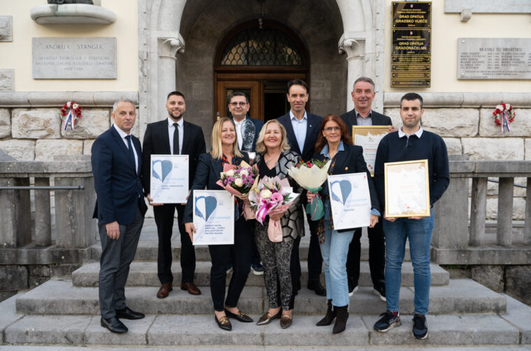 Foto Luigi Opatija, Grad Opatija, Prijem nagrađenih djelatnika