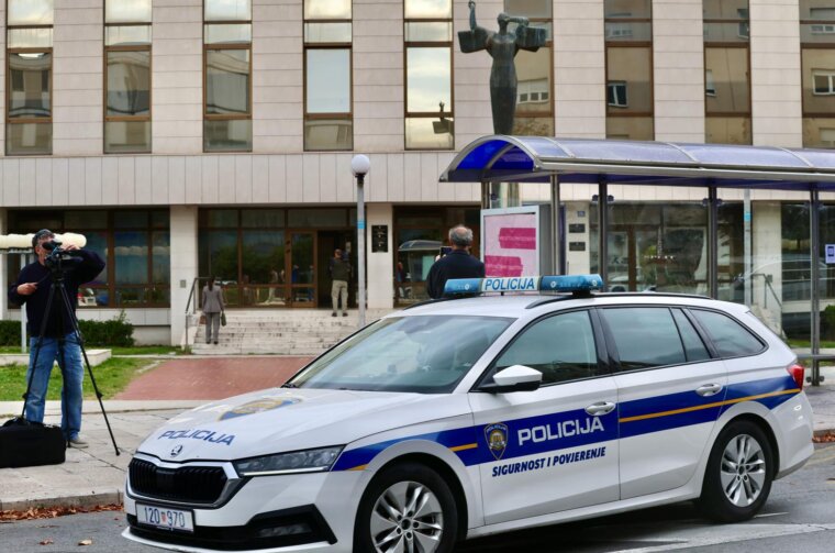 Split: Županijski sud nastavio s radom nakon izvšene pretrage