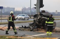 Velika Gorica: Automobilom sletio s ceste pa udario u stup Velika Gorica: Automobilom sletio s ceste pa udario u stup