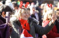 Doček Nove godine u podne u centru Fužina Doček Nove godine u podne u centru Fužina