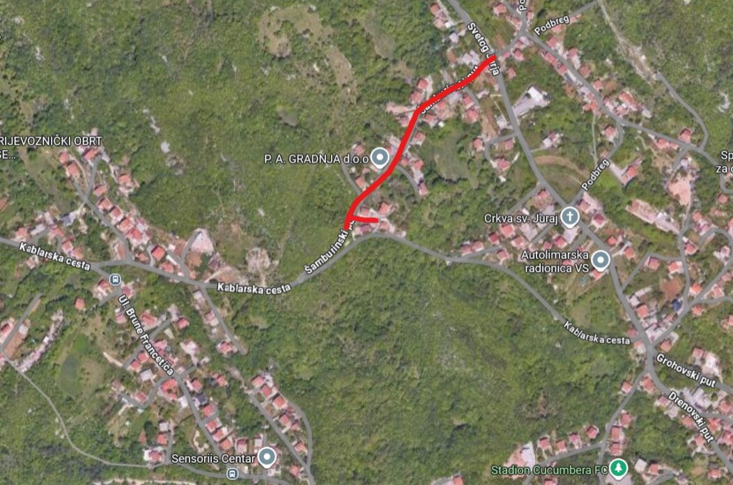 C.1. Gornja Drenova_Šamburinski put C.1. Gornja Drenova_Šamburinski put