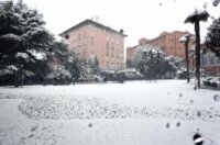Opatija i okolica prekriveni su snijegom koji pada od jutarnjih sati Opatija i okolica prekriveni su snijegom koji pada od jutarnjih sati