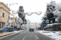 Opatija i okolica prekriveni su snijegom koji pada od jutarnjih sati Opatija i okolica prekriveni su snijegom koji pada od jutarnjih sati
