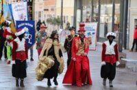 Rijeka: Parada karnevalskih zastava i predaja gradskog ključa maškarama Rijeka: Parada karnevalskih zastava i predaja gradskog ključa maškarama