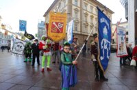 Rijeka: Parada karnevalskih zastava i predaja gradskog ključa maškarama Rijeka: Parada karnevalskih zastava i predaja gradskog ključa maškarama