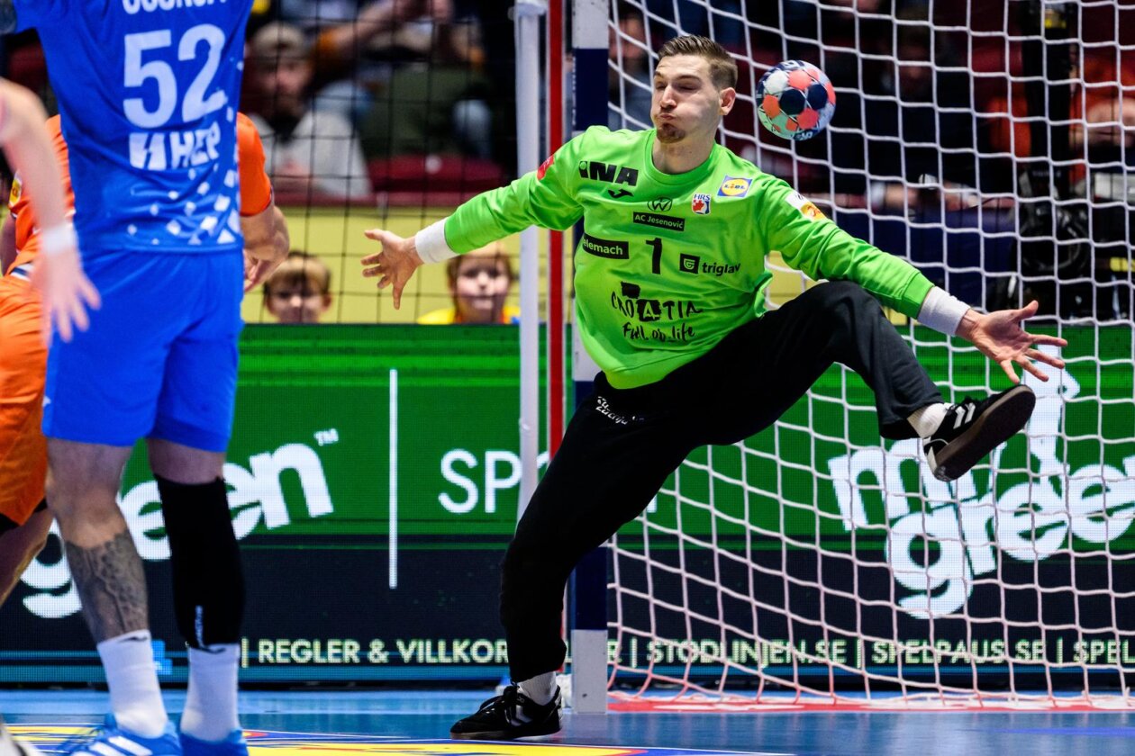 Malmö: EHF Europsko rukometno prvenstvo 2026., Hrvatska – Nizozemska
