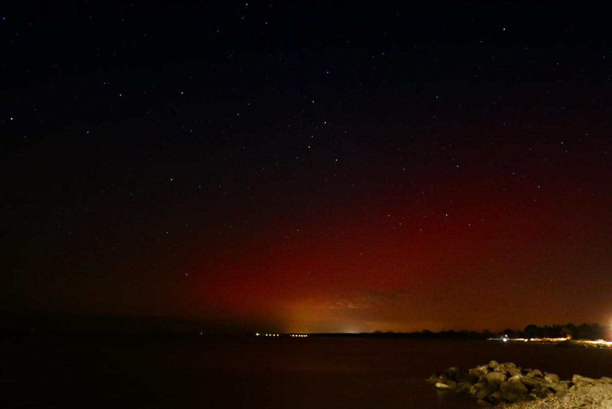 Peroj: Aurora borealis vidljiva i na jugu Istre Peroj: Aurora borealis vidljiva i na jugu Istre