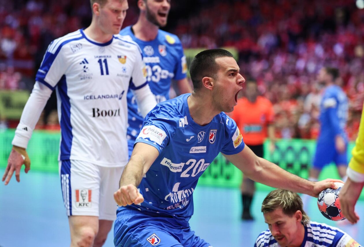 Susret Islanda i Hrvatske u utakmici za treće mjesto EHF Europskog prvenstva