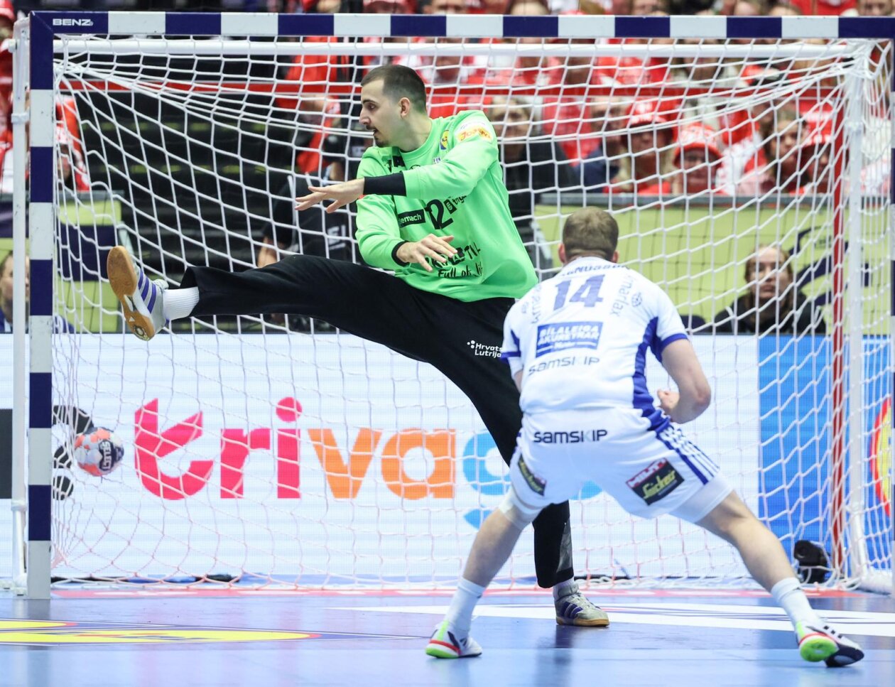 Susret Islanda i Hrvatske u utakmici za treće mjesto EHF Europskog prvenstva