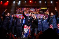 Zagreb: Svečani doček rukometnih reprezentativaca nakon osvojene bronce na Europskom prvenstvu Zagreb: Svečani doček rukometnih reprezentativaca nakon osvojene bronce na Europskom prvenstvu