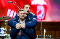 Zagreb: Svečani doček rukometnih reprezentativaca nakon osvojene bronce na Europskom prvenstvu Zagreb: Svečani doček rukometnih reprezentativaca nakon osvojene bronce na Europskom prvenstvu