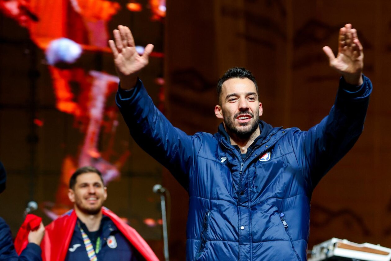 Zagreb: Svečani doček rukometnih reprezentativaca nakon osvojene bronce na Europskom prvenstvu Zagreb: Svečani doček rukometnih reprezentativaca nakon osvojene bronce na Europskom prvenstvu