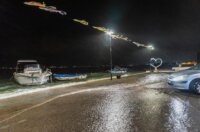 Kaštela: Ciklonalna plima poplavila rivu i okolne ulice Kaštela: Ciklonalna plima poplavila rivu i okolne ulice