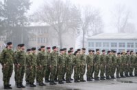Zagreb: Svečani ispraćaj 8. hrvatskoga kontingenta u NATO-ovu aktivnost prednjih kopnenih snaga u Mađarsku Zagreb: Svečani ispraćaj 8. hrvatskoga kontingenta u NATO-ovu aktivnost prednjih kopnenih snaga u Mađarsku