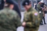 Zagreb: Svečani ispraćaj 8. hrvatskoga kontingenta u NATO-ovu aktivnost prednjih kopnenih snaga u Mađarsku Zagreb: Svečani ispraćaj 8. hrvatskoga kontingenta u NATO-ovu aktivnost prednjih kopnenih snaga u Mađarsku