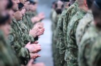 Zagreb: Svečani ispraćaj 8. hrvatskoga kontingenta u NATO-ovu aktivnost prednjih kopnenih snaga u Mađarsku Zagreb: Svečani ispraćaj 8. hrvatskoga kontingenta u NATO-ovu aktivnost prednjih kopnenih snaga u Mađarsku