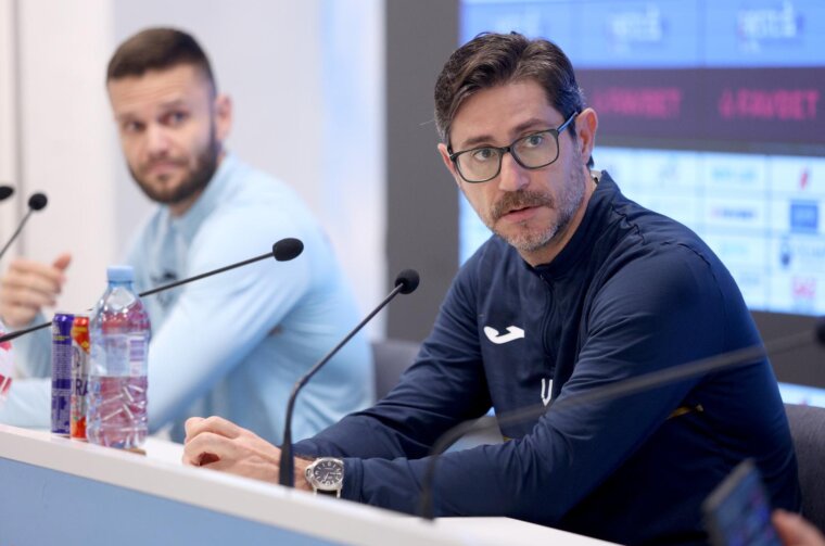 Rijeka: Konferencija za medije HNK Rijeka uoči utakmice s Varaždinom