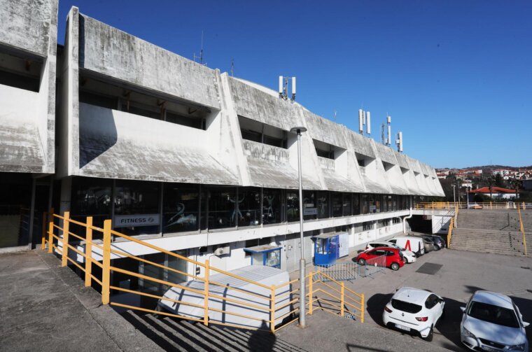 Rijeka: Dvorana mladosti na Trsatu Rijeka: Dvorana mladosti na Trsatu