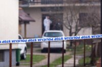 Dvostruko ubojstvo u Gospiću, očevid u tijeku