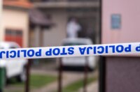 Dvostruko ubojstvo u Gospiću, očevid u tijeku