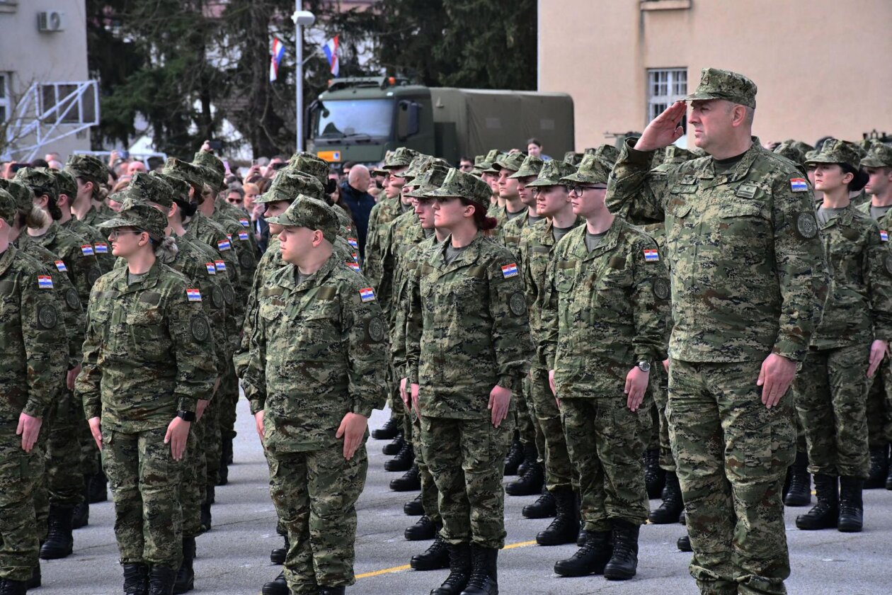 Požega: Svečana prisega ročnika na temeljnom vojnom osposobljavanju