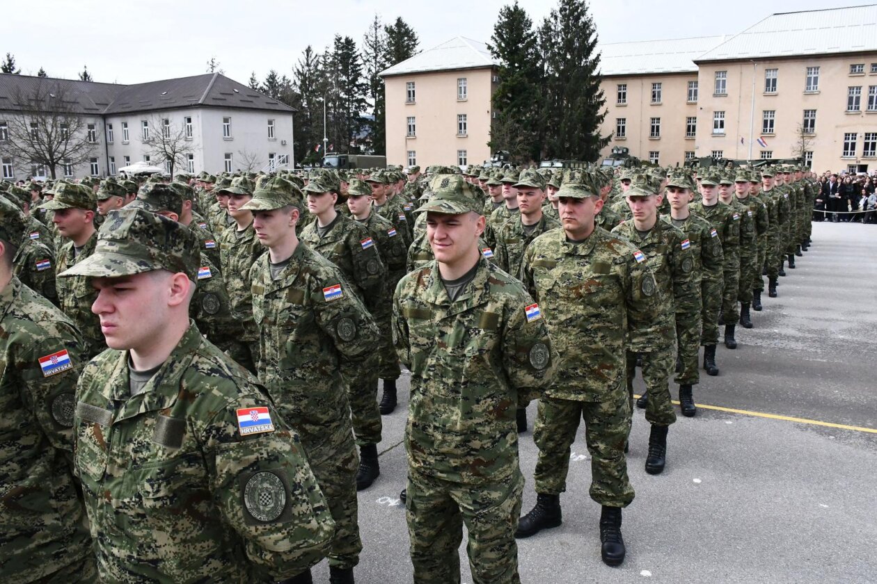 Požega: Svečana prisega ročnika na temeljnom vojnom osposobljavanju