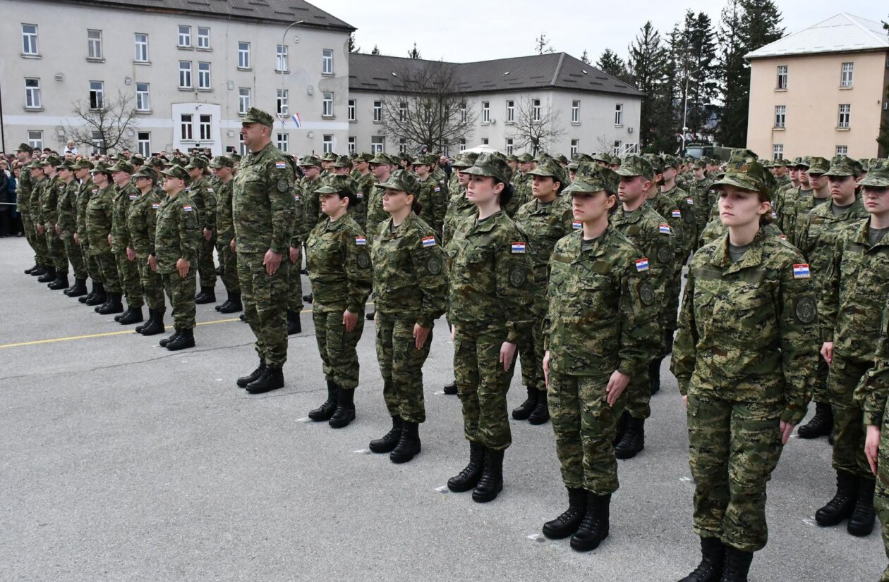 Požega: Svečana prisega ročnika na temeljnom vojnom osposobljavanju