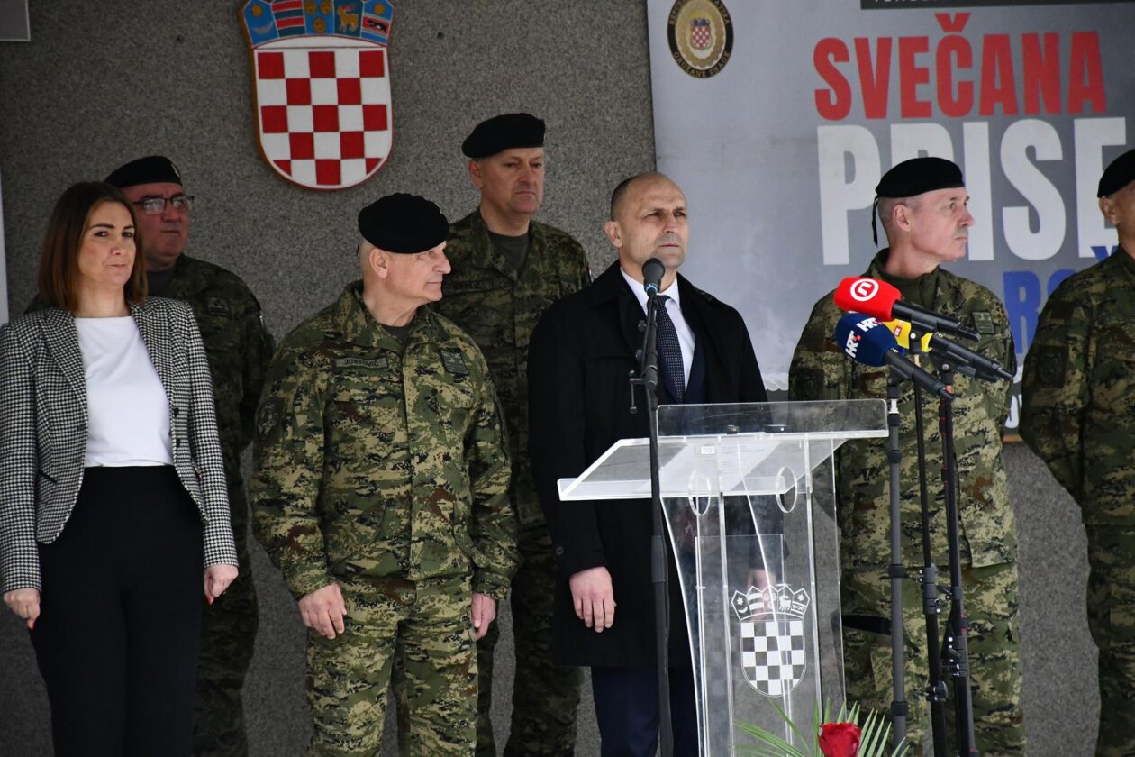 Požega: Svečana prisega ročnika na temeljnom vojnom osposobljavanju